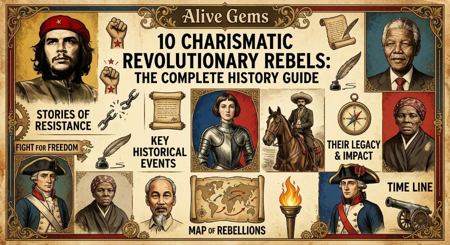 10 Charismatic Revolutionary Rebels