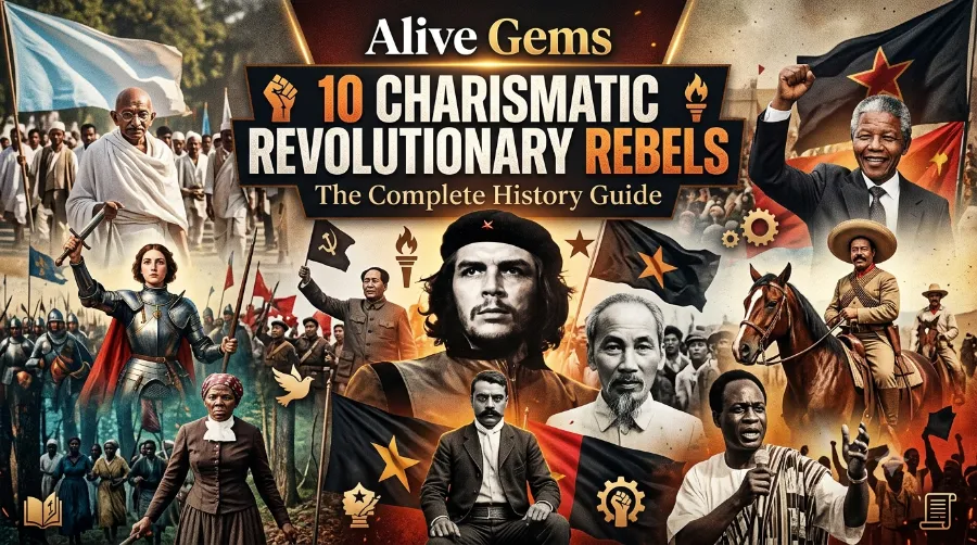 10 Charismatic Revolutionary Rebels