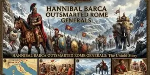Hannibal Barca outsmarted Rome generals