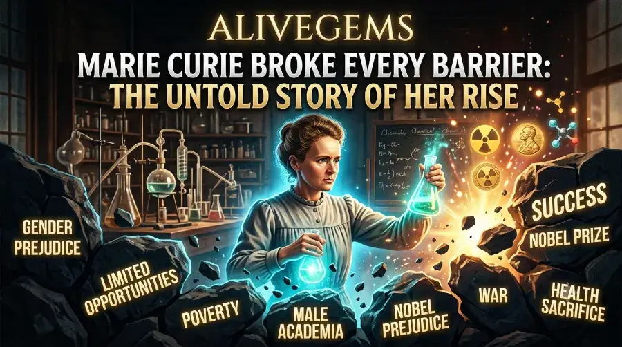 Marie Curie broke every barrier