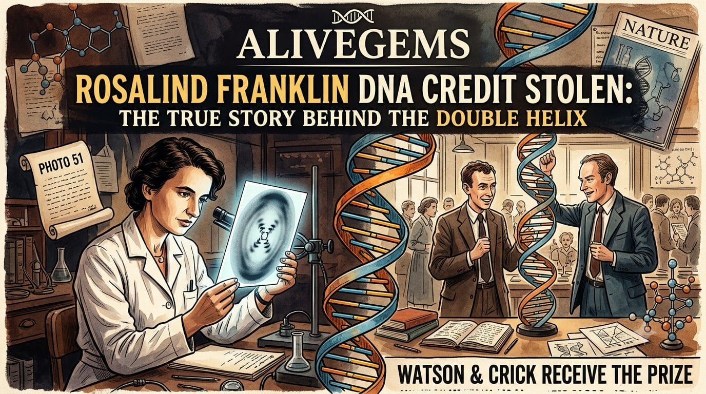 Rosalind Franklin DNA credit stolen