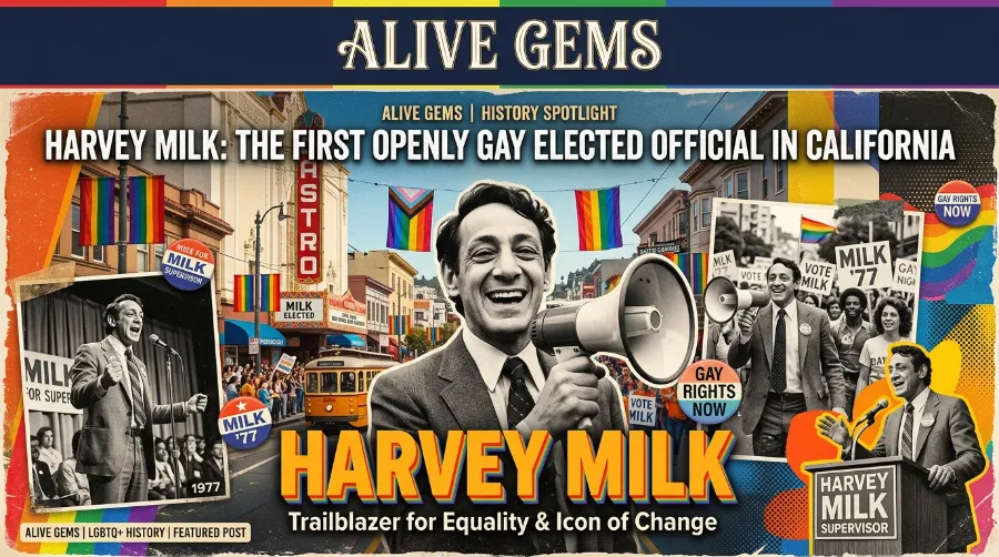 Harvey Milk First Gay Elected Official