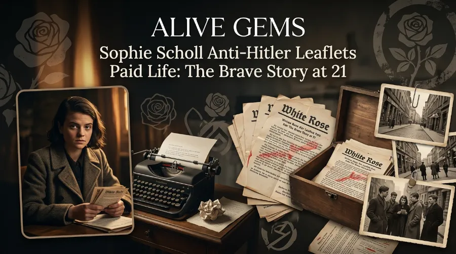 Sophie Scholl Anti-Hitler Leaflets Paid Life